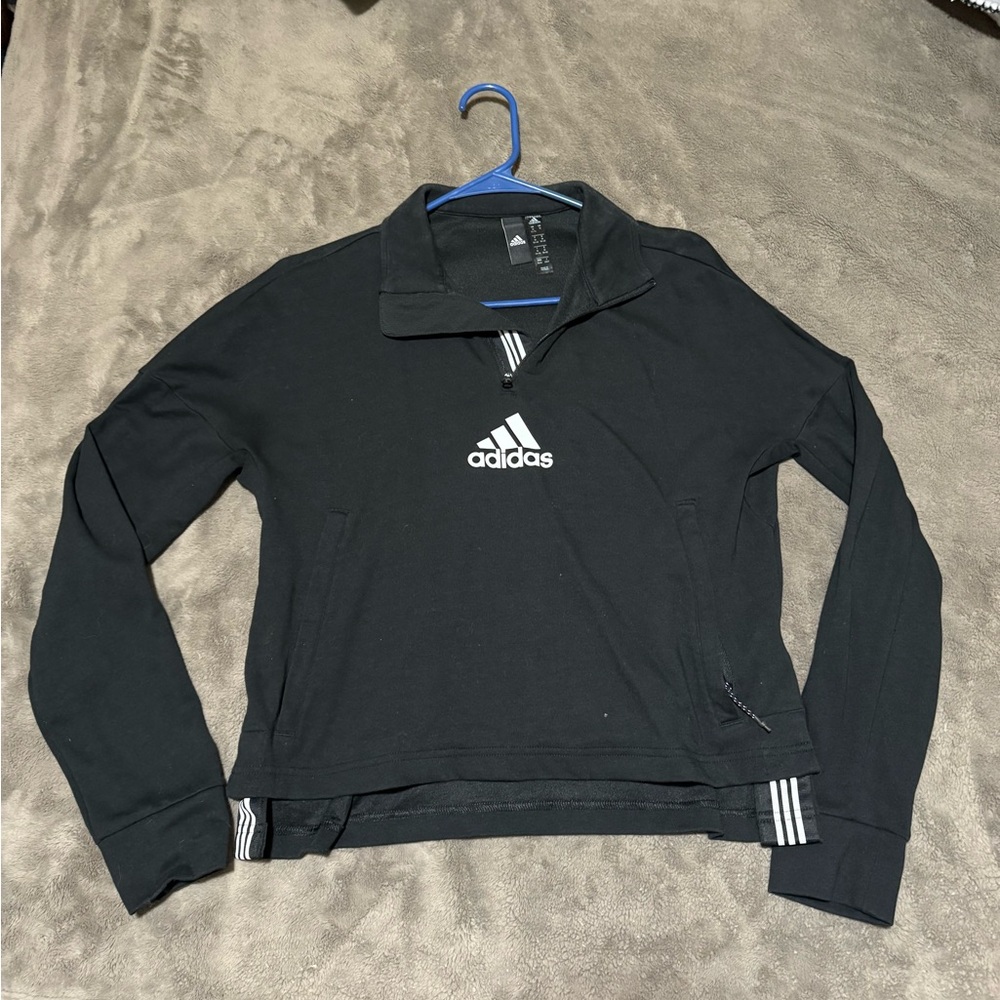 Adidas Quarter Zip Cropped style